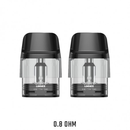 Pack 2+1 Aspire - Kits Pod Loomix + Cartouches Loomix 3ml offertes