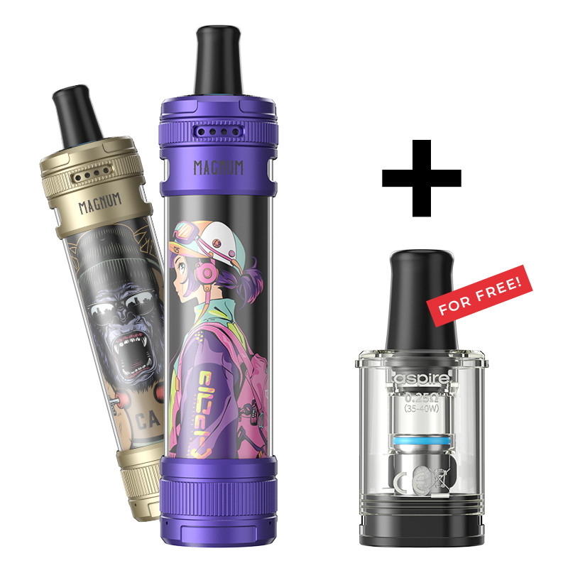 Aspire 2+1 Pack - Magnum E-Shisha + Magnum 6 ml Kartuschen gratis