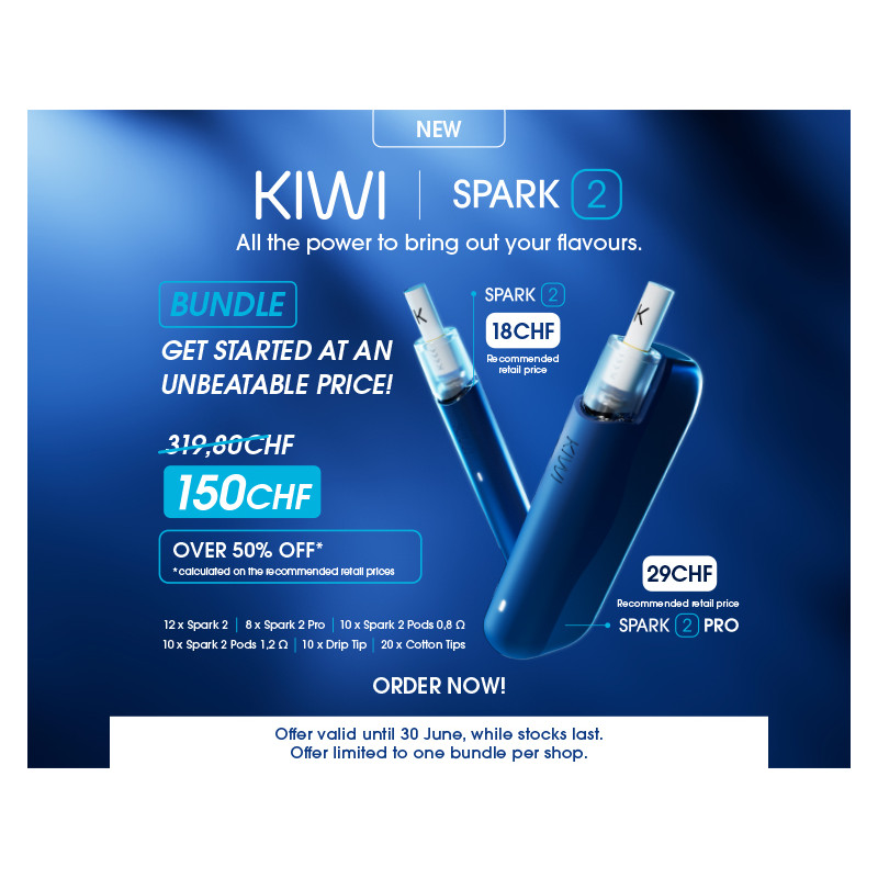 Pack lancement Spark 2 & Spark 2 Pro - Kiwi Vapor