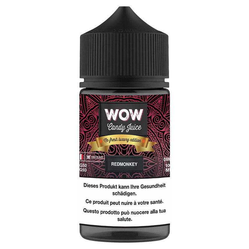 Red Monkey No Fresh - WOW Candy Juice | 100 ml