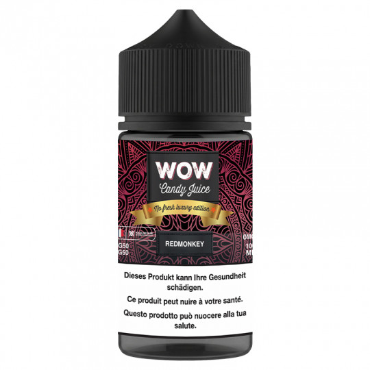 Red Monkey No Fresh - WOW Candy Juice | 100 ml
