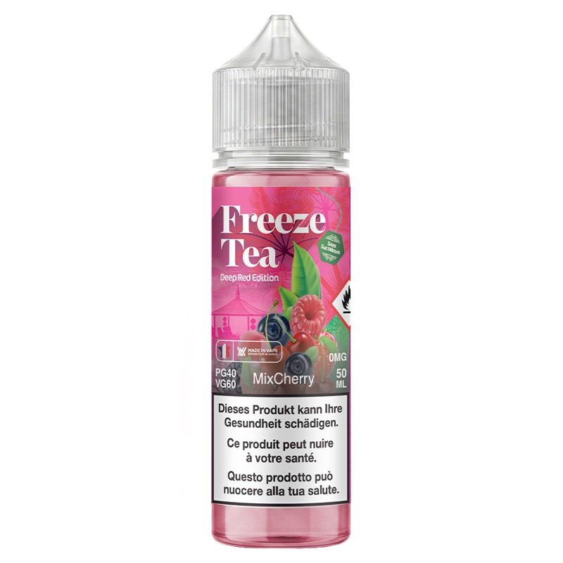 Mix Cherry - Freeze Tea Deep Red Edition | 50 ml