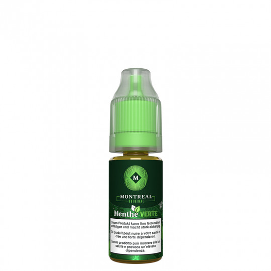 Menthe Verte – Sels de Nicotine – Montreal Original | 10 ml
