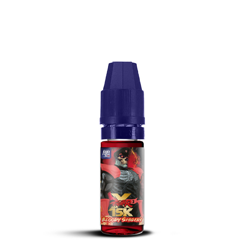 X Fighter 15K Bloody Shigeri – Sels de Nicotine – Fighter Fuel | 10 ml