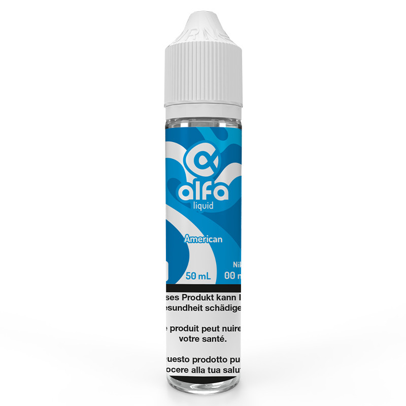 E-liquid American - Classics - Alfa | 50ml in 70ml