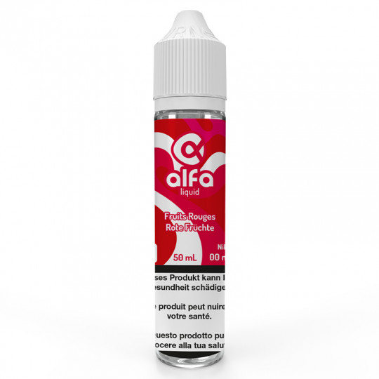 E-Liquid Red Berries - Red Fruits - Alfa | 50ml in 70ml