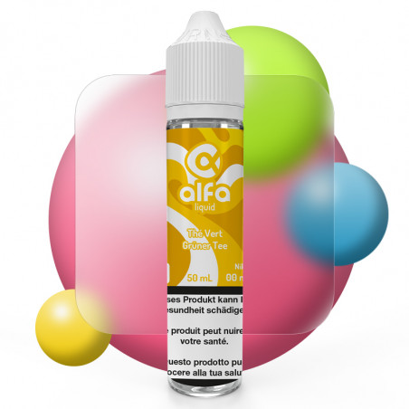 E-Liquid Grüner Tee - Drinks - Alfa | 50ml in 70ml