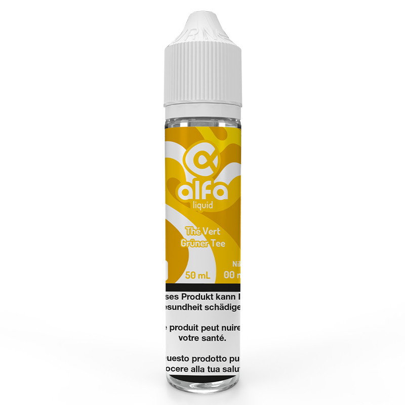E-Liquid Grüner Tee - Drinks - Alfa | 50ml in 70ml