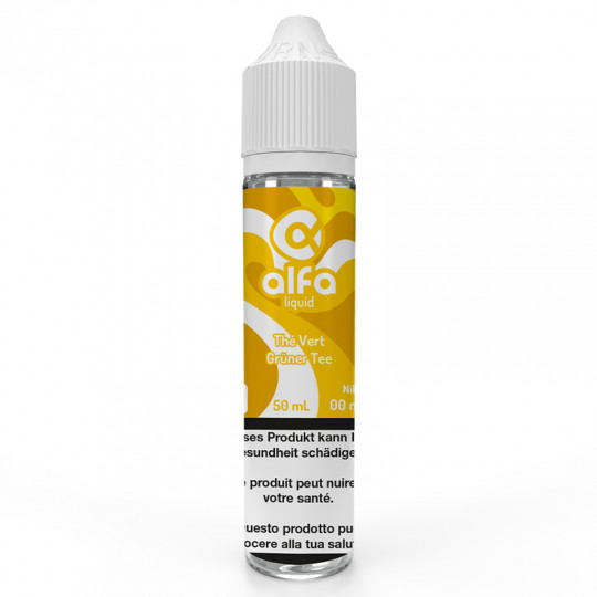 E-Liquid Grüner Tee - Drinks - Alfa | 50ml in 70ml
