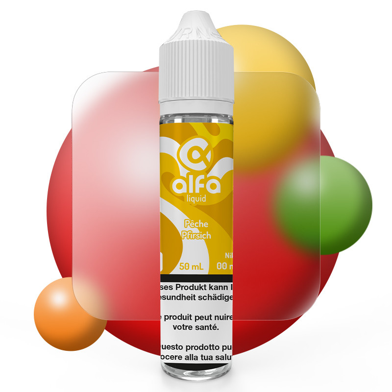 E-liquid Pfirsich - Drinks - Alfa | 50ml in 70ml