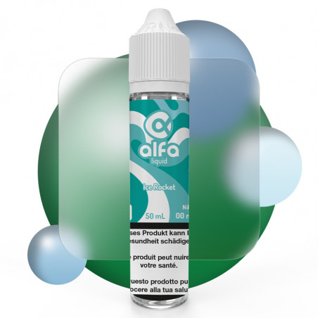 E-Liquid Ice Rocket - Minze - Alfa | 50ml in 70ml