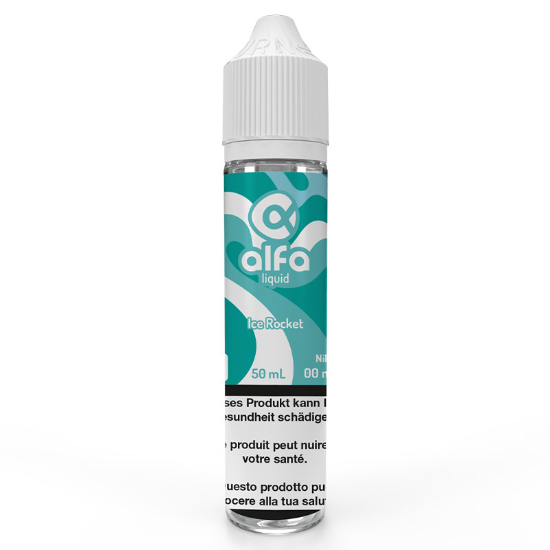 E-Liquid Ice Rocket - Minze - Alfa | 50ml in 70ml