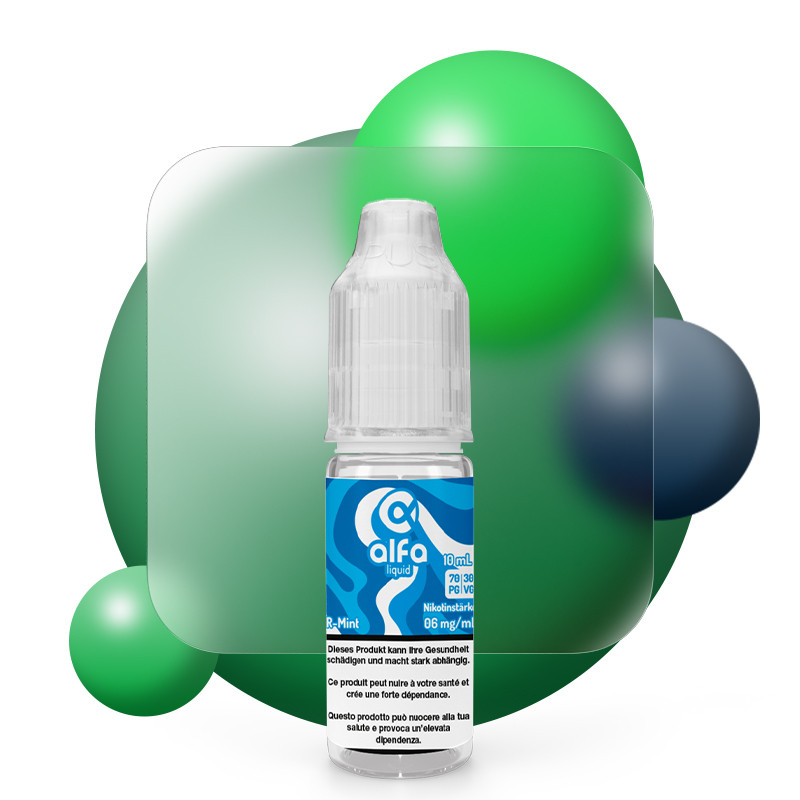 E-Liquid FR-Mint - Tabak - Alfa | 10 ml