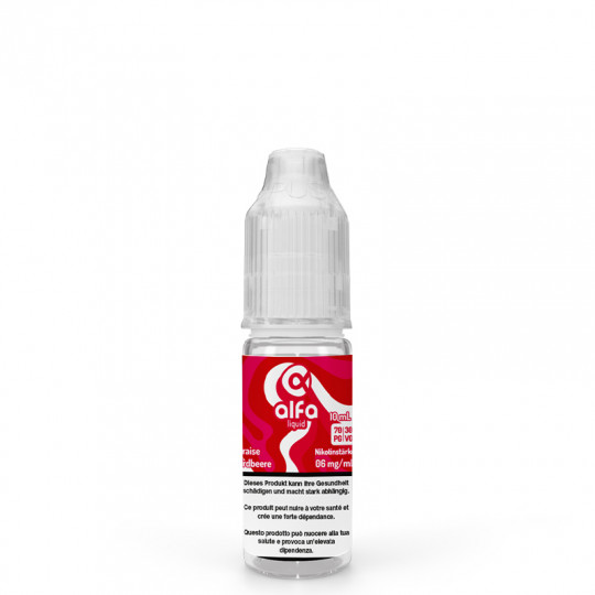 Erdbeere - Alfaliquid | Rote Früchte | 10 ml