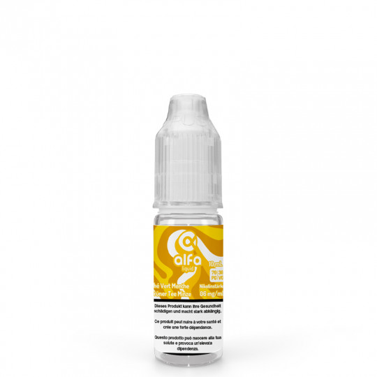 Grüner Tee Minze - Alfaliquid | Drinks | 10 ml