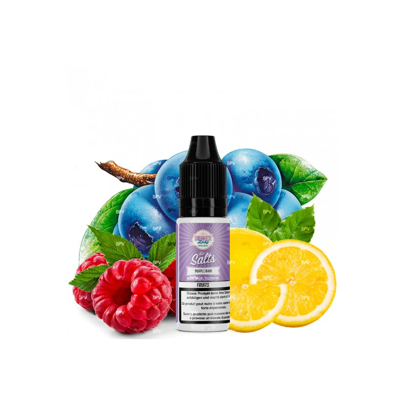 Purple Rain - Nicotine salts - Dinner Lady | 10ml - 10 mg