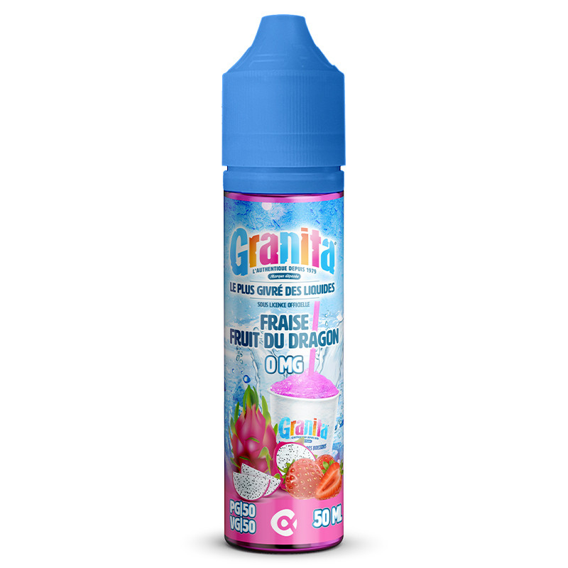 Erdbeere Drachenfrucht - Granita by Alfaliquid | 50 ml "Shortfill 75 ml"
