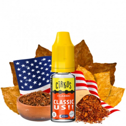 Classic US E-liquid (blond tobacco) – Cirkus Authentic 10 ml – 12 mg - Swiss ProVape