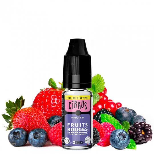 Fruits Rouges - Sels de nicotine - CirKus by VDLV | 10ml - 10 mg