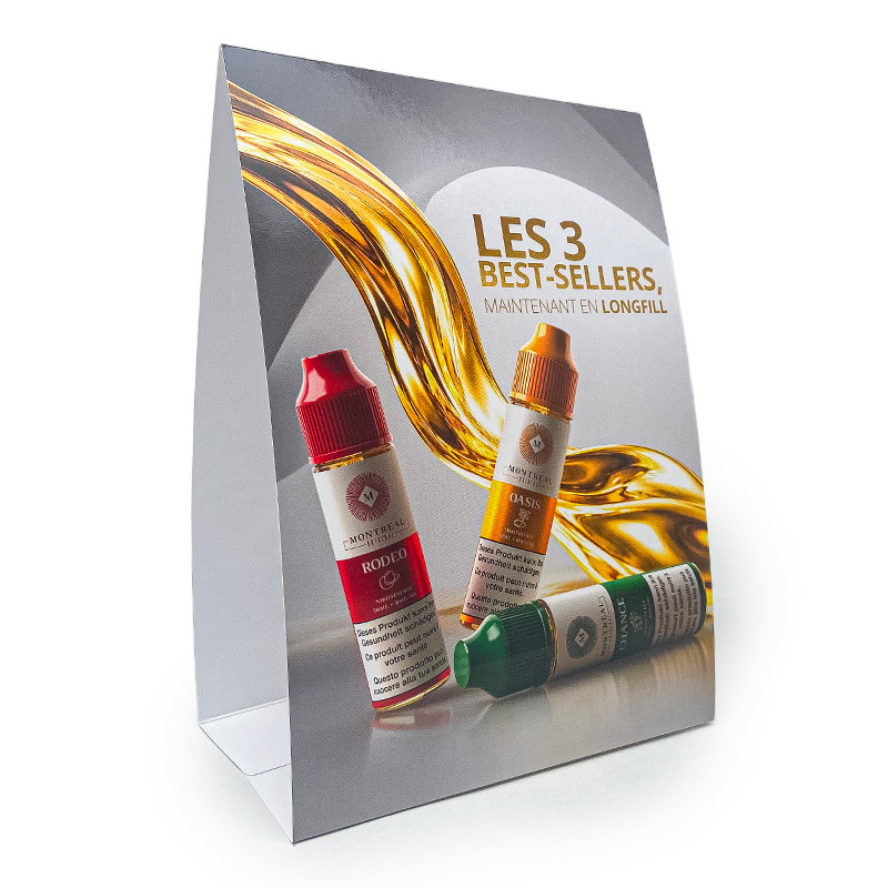 Verkaufsdisplay Montreal FR / DE – Bestseller