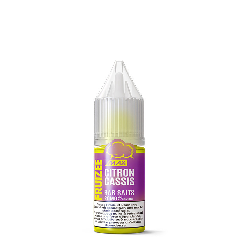 Zitrone Cassis – Bar Salts – Fruizee Max | 10 ml