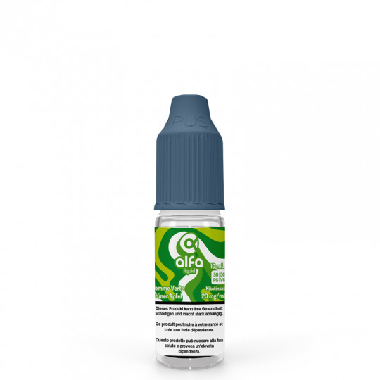 Pomme Verte – Sels de Nicotine – Alfaliquid | 10 ml