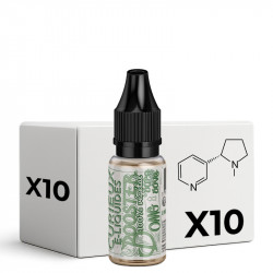 Booster 100 % Végétal 20 mg - Curieux | 10 ml - 50/50 - Swiss ProVape