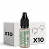 10er Pack Booster 100 % Végétal 20 mg - Nikotin Shot - Curieux | 10 ml - 50/50
