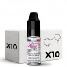 10x Nicotine Boost 20mg "Le Booster Français Sweet" by VDLV (50PG / 50VG) | 10ml