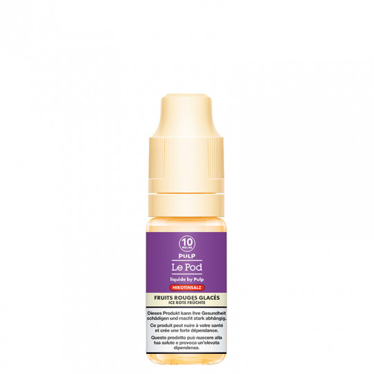 Fruits Rouges Glacés - Sels de nicotine - Le POD by Pulp | 10 ml